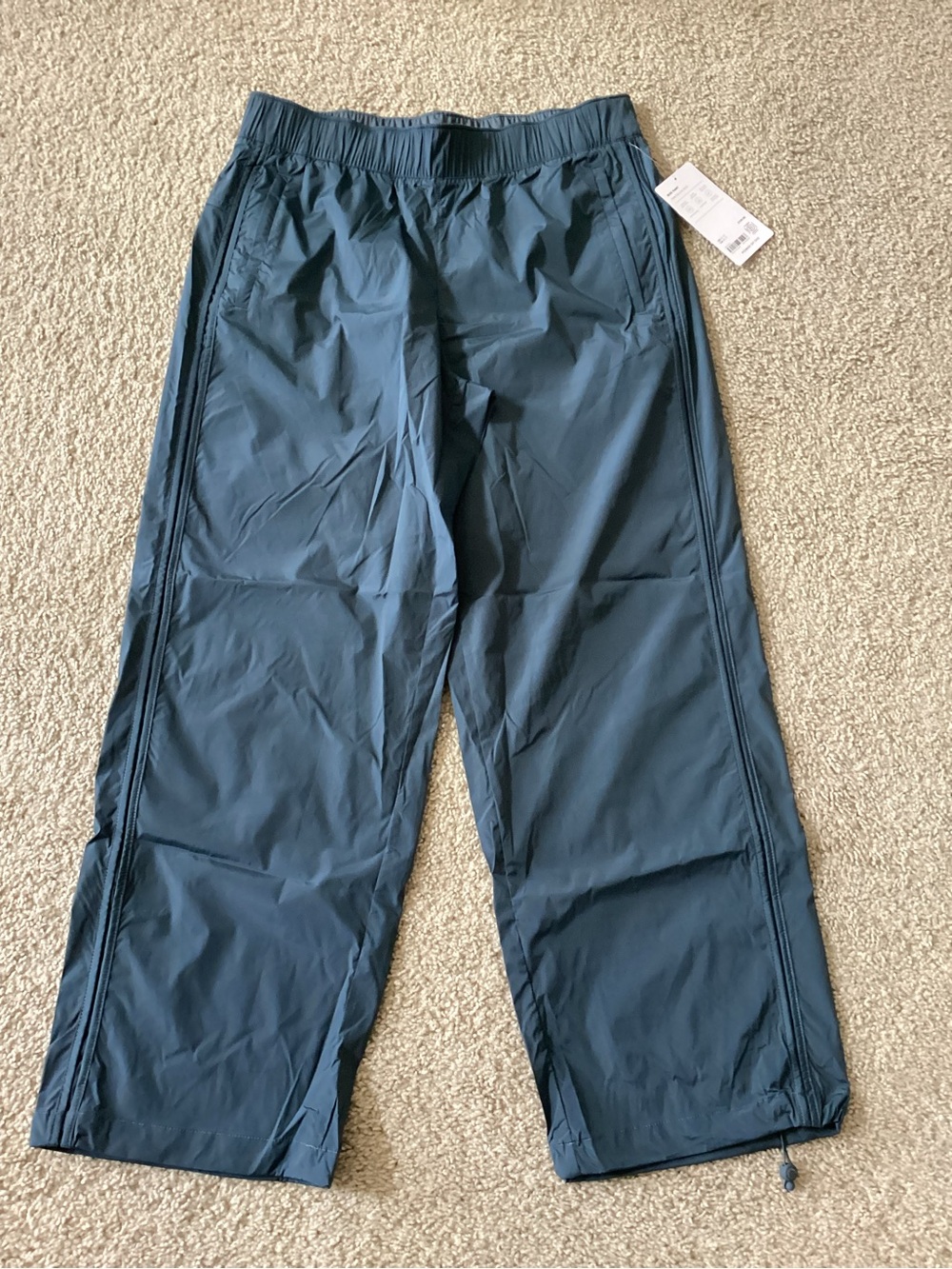 Athleta Rise Pant Teal Green Lightweight Track